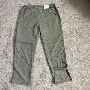 NWT Worldwide Sportsman Hybrid II Convertible Fishing Outdoor Nylon Pants 30x30